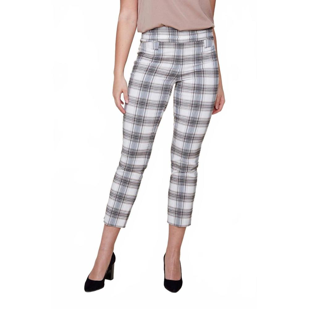 NEW RENUAR woven pant in tan combo